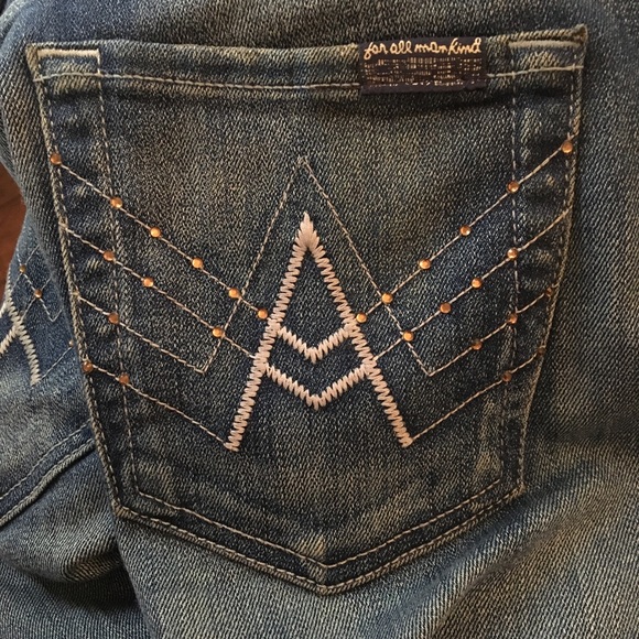 7 For All Mankind Jeans A Pocket 30 - Picture 6 of 6